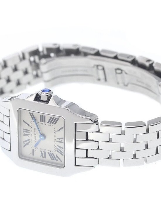 CARTIER Santos de Moiselle SM W25064Z5 beige Dial Quartz Ladies Watch_956855 main image 7